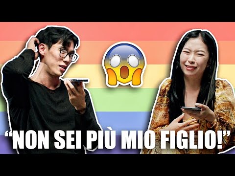 COREANI fanno COMING OUT ai loro GENITORI