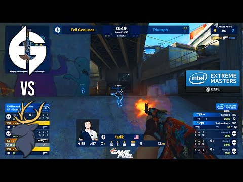 Evil Geniuses vs Triumph (Overpass - Map 1) - IEM NEW YORK 2020 | HIGHLIGHTS
