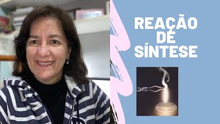 Reação de síntese de MgO: a queima de magnésio.