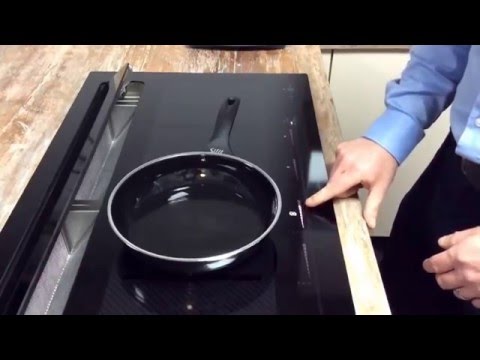 Flächeninduktion mit Kochfeldabzug (Oranier KFL 2094)