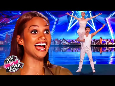 10 MOST UNIQUE Dance Groups EVER On Britain's Got Talent!