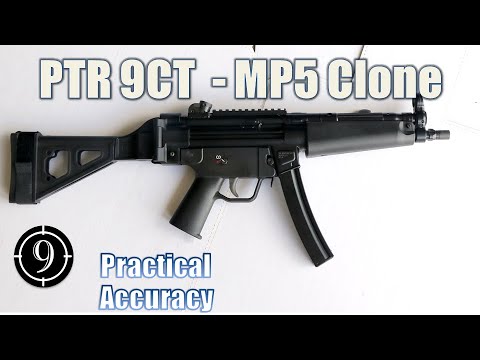 MP5 Clone PTR 9CT - Close Range Practical Accuracy