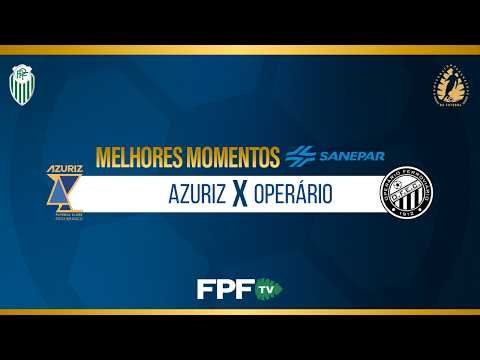 Azuriz Futebol 0 X 2 Operário Ferroviário | PARANAENSE 2026 | Quartas de Final (Volta)