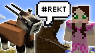 Minecraft: SPEAKING ANIMALS MISSION - Custom Mod Challenge [S8E36]