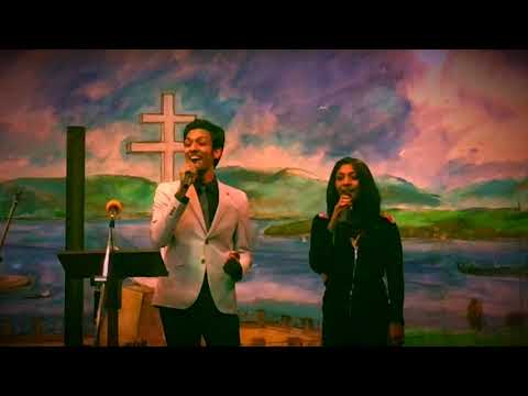Brother & Sister Duet - Walk With Me - Colet & Annette Selwyn [Live]