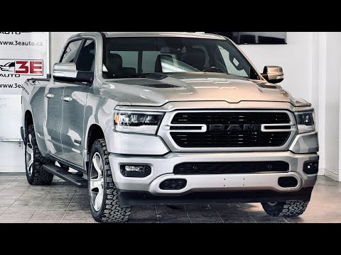 2020 Ram 1500 Sport 4x4 Crew Cab 6'4" Box in Silver for sale at 3E Auto Sales in Mount Pearl, NL