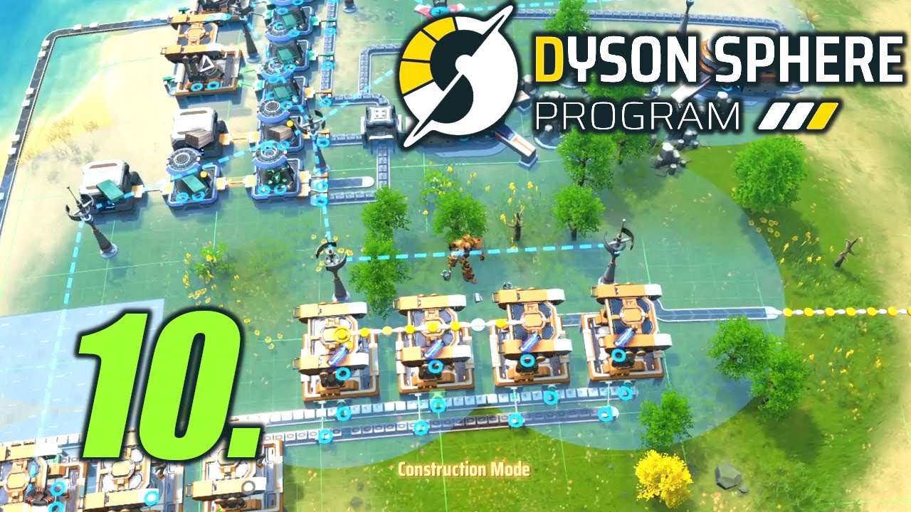 Electric Motors and Plasma Exciters - Let's Play Dyson Sphere Program Pre-Blueprints Part 10