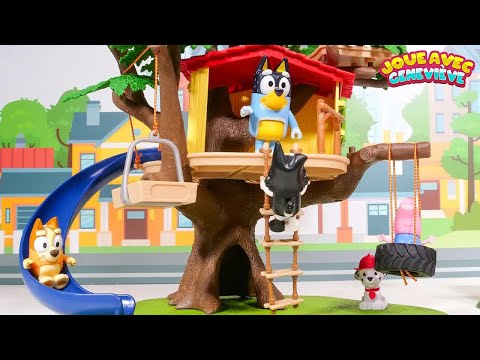 Bluey et ses amis construisent un terrain de jeu communautaire !
