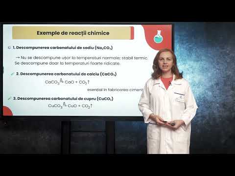 Descompunerea carbonatilor și exemple utile în chimie - Clasa a VIII-a