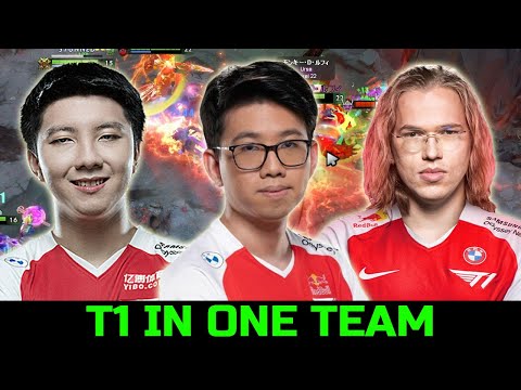T1 IN ONE TEAM - KUKU WHITEMON TOPSON DOTA 2