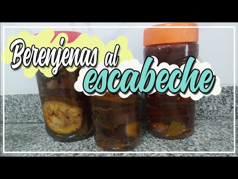 🍆 Como hacer BERENJENAS al ESCABECHE | Receta KETO | Berenjenas en escabeche facil y rapido