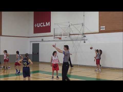 U12W. VII Rodanoble Villa de La Roda 2021. Liga 1ª fase. UCAM Murcia-Next MVP Badalona (18-68).