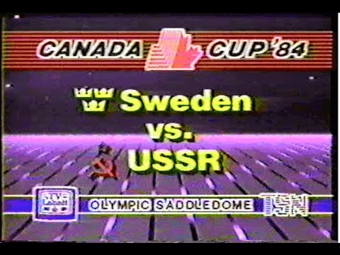 СССР - Sweden Canada Cup'84 group game 1984-09-04