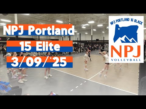 NPJ Portland 16 Black vs NPJ Portland 15 Elite [4k alt angle]  (2025.03.09)