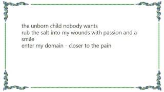 Cemetary - Closer to the Pain Lyrics