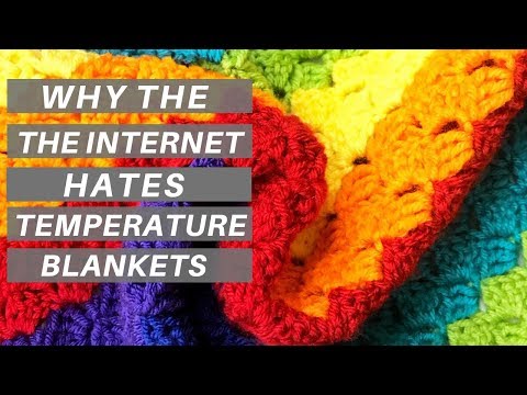 Watch This BEFORE Starting a Temperature Blanket My Successes Failures and Best Advice