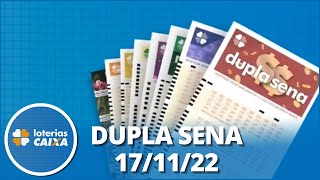 Resultado da Dupla Sena - Concurso nº 2444 - 17/11/2022