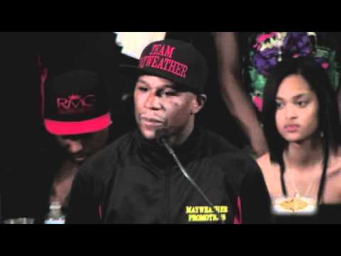 Floyd Mayweather Defeats Miguel Cotto Post Fight Press Conference