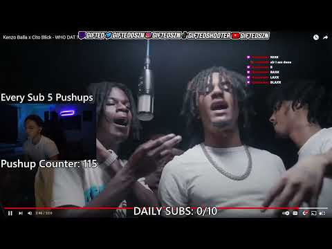 Gifted Reacts To Kenzo Balla x Cito Blick - WHO DAT ? (ACT BAD) | (WhoRunItNYC Performance)