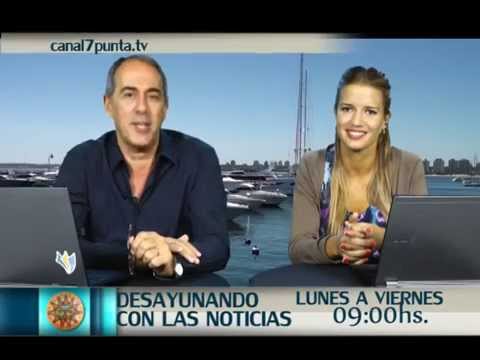 Desayunando con las noticias - Canal 7 Punta - Florencia Sagasti