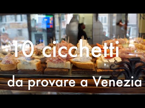 10 best cicchetti to taste in Venice!