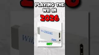 Playing The Wii In 2026 GET THIS #gaming #shorts #Wii #NintendoWii