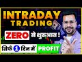 Intraday Trading For Beginners Trading For Beginners In Share Market Basics Stock Market Hindi