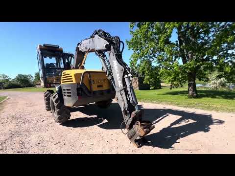 Mecalac 12MTX, ekskavatoriai