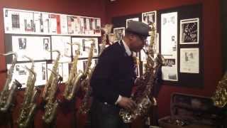 Greg Osby Signature Alto Sax by P. Mauriat Pt. 1