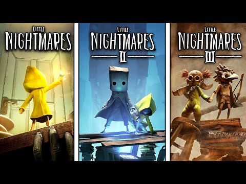 Little Nightmares 1-3 - Full GAME Walkthrough + DLC & ALL Endings (Showcase)
