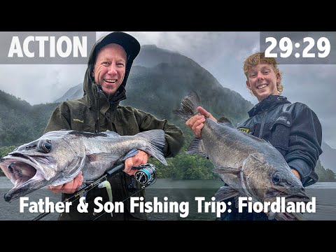 Father & Son Fishing Trip: Fiordland New Zealand
