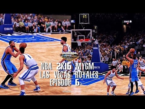NBA 2K16 PS4 Las Vegas MYGM - KD FROM DEEP!! (EP.6)