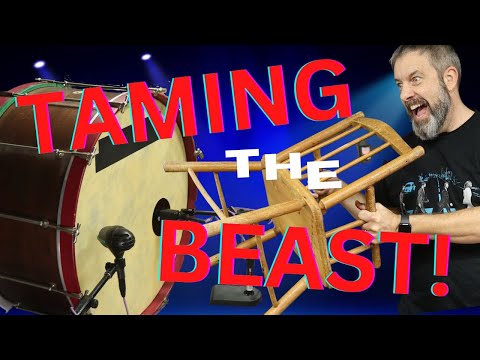 Recording And Mixing Large Bass Drums - How To Preserve Their Massive Tone Yet Make Them Articulate!