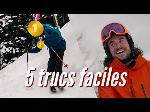 5 TRUCS FACILES POUR AMÉLIORER SON SKI DANS LES BOSSES - Avec Alexandre Bilodeau