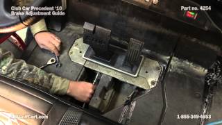 How to Adjust Brakes on a Club Car Precedent Golf Cart