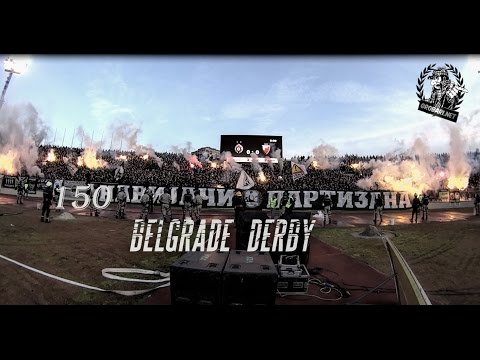 PUNE TRIBINE RUŽNIH NAVIJAČA ! | 150 derbi Partizan - Zvezda, 27.02.2016