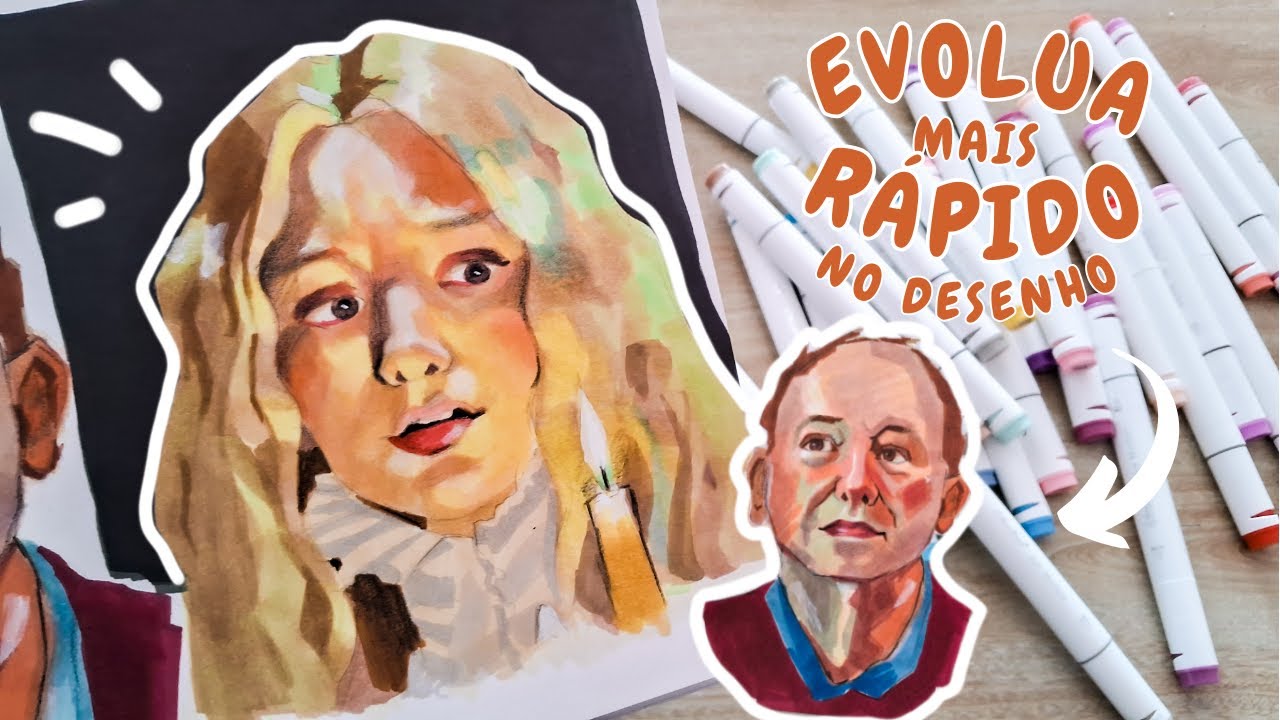 COMO ESTUDAR DESENHO SOZINHO EM 2024 | Aprenda desenho e pintura e estudo comigo