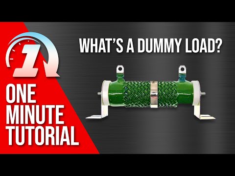 Part of a video titled Quick! What's a Dummy Load? - YouTube