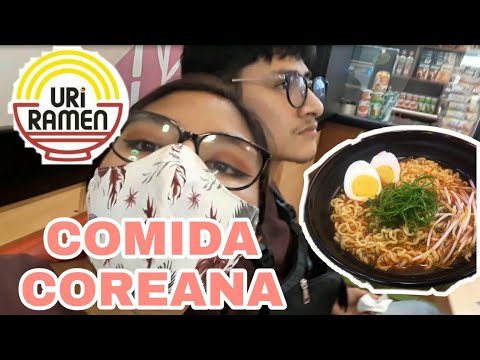 COMIDA COREANA EN LIMA PERU SANTA CLARA VLOG onde comer Ramen soju