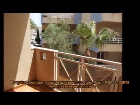 REF. 2402PM - Cheap, Bargain 2 bedroom seaside apartment, Cabo Roig