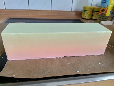 Gradient Colour Cold Process Soap