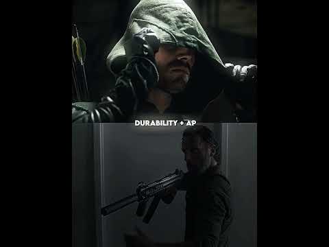Green arrow vs Rick grames #shorts #dc #cw #viral