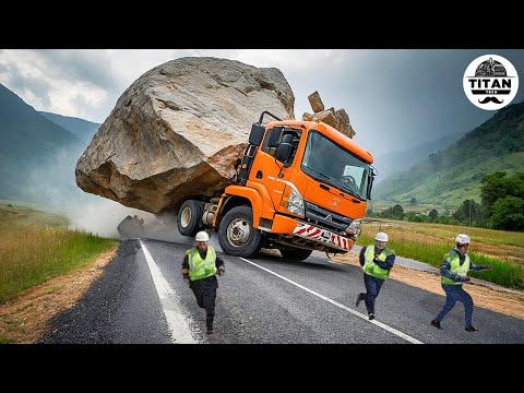 Dangerous Idiots Fastest Truck & Heavy Equipment Fails | Extreme Oversized Truck Transport #3