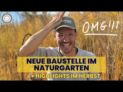 GARDEN TOUR in AUTUMN, my HIGHLIGHTS and CRAZY CONSTRUCTION SITE!