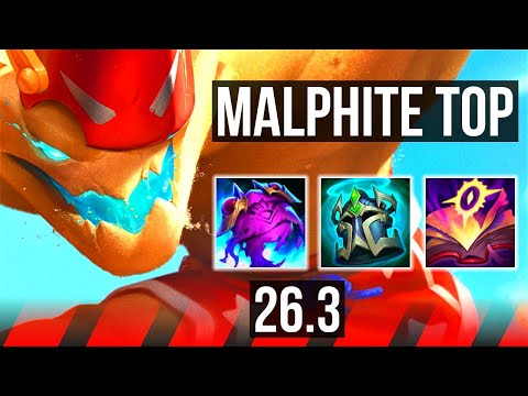MALPHITE vs RENEKTON (TOP) | Good KDA: 5/1/9 | EUW Challenger | 26.3