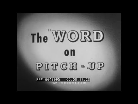 " THE WORD ON PITCH-UP " 1960s MCDONNELL F-101 VOODOO FIGHTER PILOT TRAINING FILM GG43995