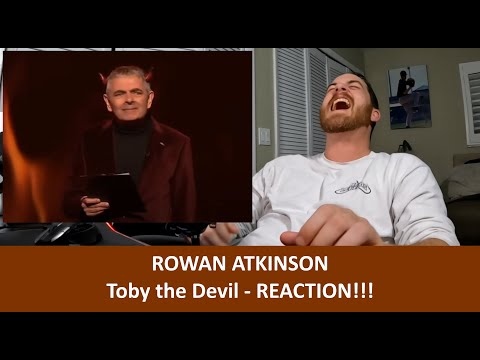 American Reacts to ROWAN ATKINSON Toby The Devil REACTION