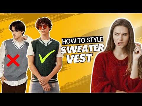 How To Style SWEATER VEST Like a PRO | Jerry Minimal