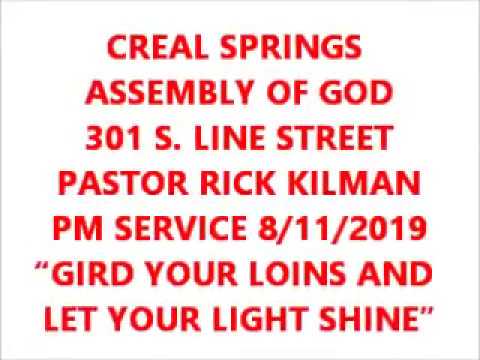 CREAL SPRINGS ASSEMBLY OF GOD, 301 S. LINE STREET, CREAL SPRINGS, IL 62922