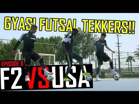 Tekkers de fútbol sala con Gyasi Zardes | F2 contra Estados Unidos | Episodio 8